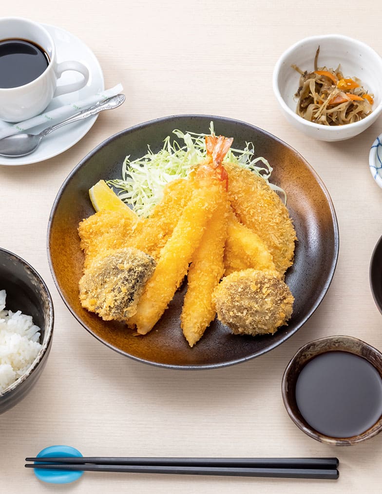 フライ定食